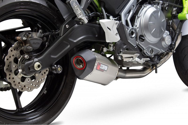 Scorpion Mufflers Serket Parallel Full System Titanium Sleeve | RKA117SYSTEO