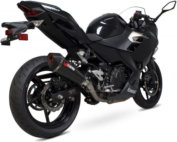 Scorpion Mufflers Serket Taper Slip-on Carbon Fibre Sleeve | RKA121CEO