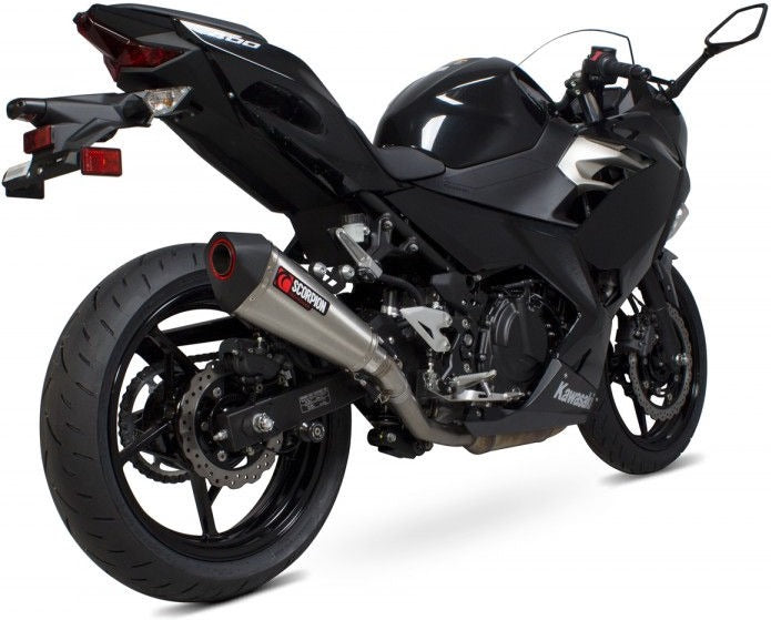 Scorpion Mufflers Serket Taper Slip-on Brushed Stainless Steel Sleeve | RKA121SEO