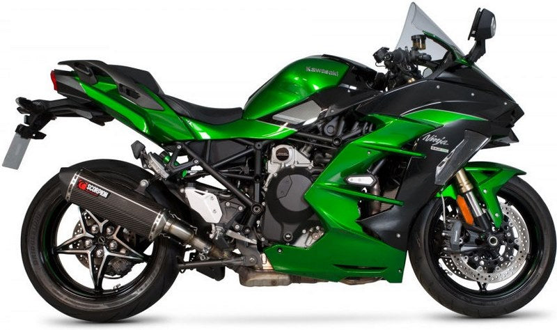 Scorpion Mufflers Serket Parallel Slip-on Carbon Fibre Sleeve | RKA122CEO