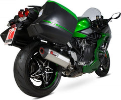 Scorpion Mufflers Serket Parallel Slip-on Brushed Stainless Steel Sleeve | RKA122SEO