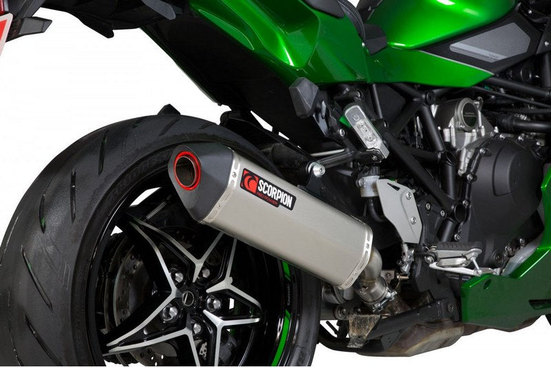 Scorpion Mufflers Serket Parallel Slip-on Titanium Sleeve | RKA122TEO