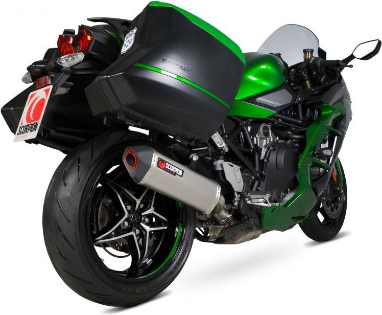 Scorpion Mufflers Serket Parallel Slip-on Titanium Sleeve | RKA122TEO