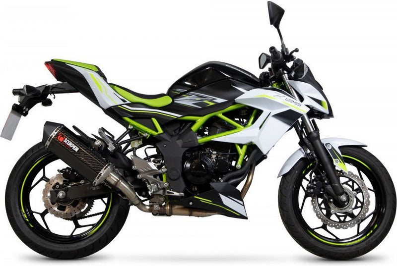 Scorpion Mufflers Serket Parallel Slip-on Carbon Fibre Sleeve (NON EU HOMOLOGATED) | RKA125CEO
