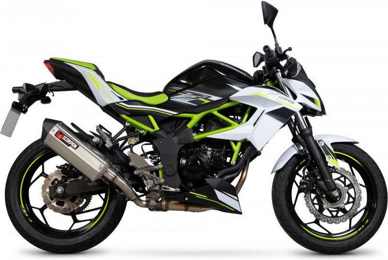 Scorpion Mufflers Serket Parallel Slip-on Brushed Stainless Steel Sleeve (NON EU HOMOLOGATED) | RKA125SEO