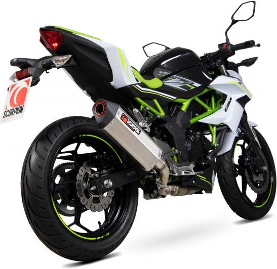 Scorpion Mufflers Serket Parallel Slip-on Brushed Stainless Steel Sleeve (NON EU HOMOLOGATED) | RKA125SEO