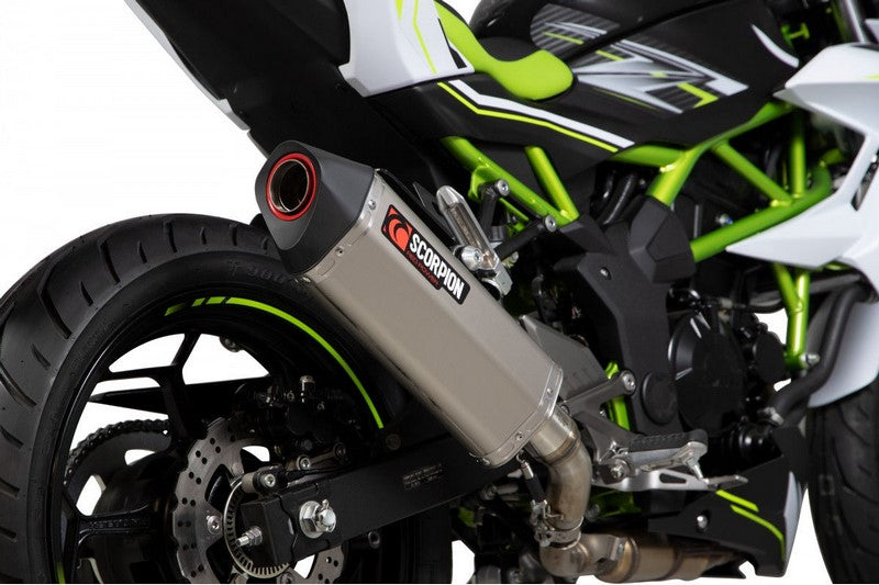 Scorpion Mufflers Serket Parallel Slip-on Titanium Sleeve (NON EU HOMOLOGATED) | RKA125TEO