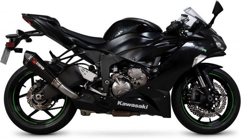 Scorpion Mufflers Serket Taper Slip-on Carbon Fibre Sleeve (NON EU HOMOLOGATED) | RKA129CEO