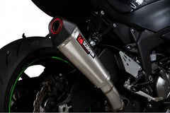 Scorpion Mufflers Serket Taper Slip-on Brushed Stainless Steel Sleeve (NON EU HOMOLOGATED) | RKA129SEO