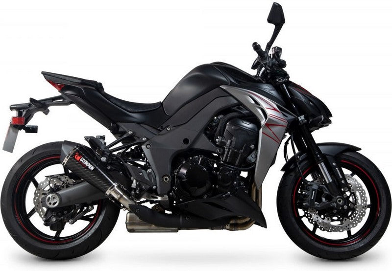 Scorpion Mufflers Serket Taper Slip-on (Pair) Carbon Fibre Sleeve (NON EU HOMOLOGATED) | RKA131CEO