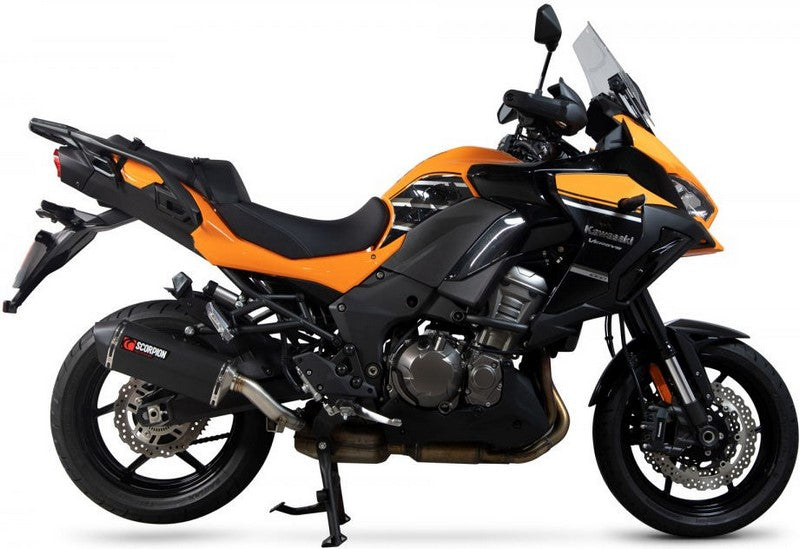 Scorpion Mufflers Serket Parallel Slip-on Black Ceramic Sleeve (NON EU HOMOLOGATED) | RKA132BCER