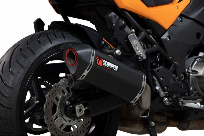 Scorpion Mufflers Serket Parallel Slip-on Black Ceramic Sleeve (NON EU HOMOLOGATED) | RKA132BCER
