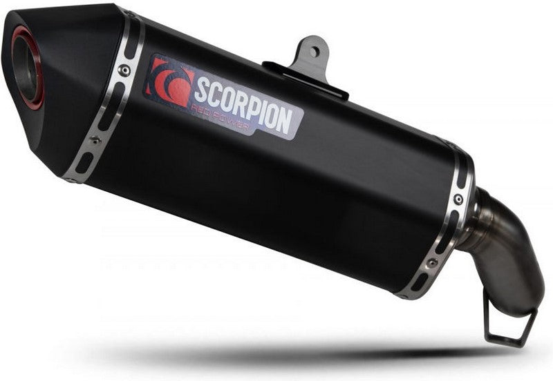 Scorpion Mufflers Serket Parallel Slip-on Black Ceramic Sleeve (NON EU HOMOLOGATED) | RKA132BCER