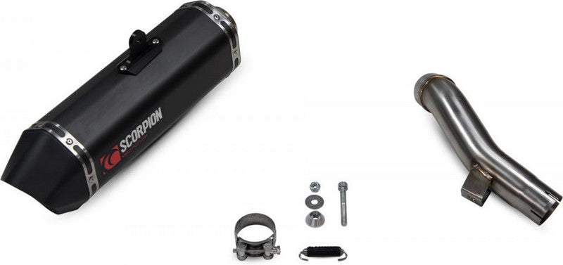 Scorpion Mufflers Serket Parallel Slip-on Black Ceramic Sleeve (NON EU HOMOLOGATED) | RKA132BCER