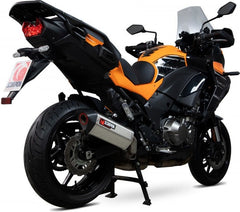 Scorpion Mufflers Serket Parallel Slip-on Brushed Stainless Sleeve (NON EU HOMOLOGATED) | RKA132SEO