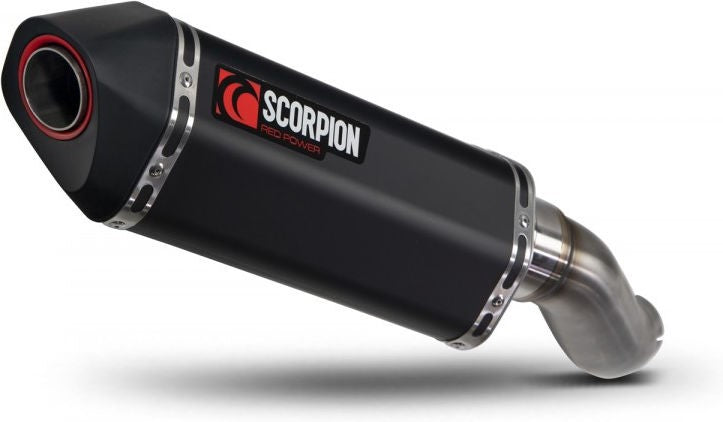 Scorpion Mufflers Serket Parallel Slip-on Black Ceramic Coated Sleeve (NON EU HOMOLOGATED) | RKA135BCER