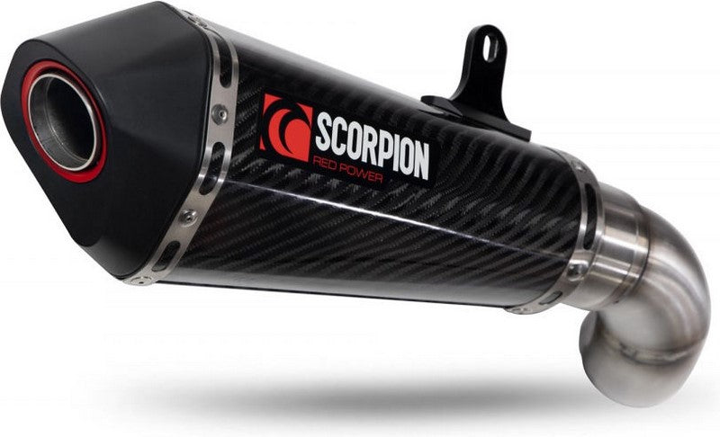 Scorpion Mufflers Serket Taper Slip-on Carbon Fibre Sleeve (NON EU HOMOLOGATED) | RKA136CEO