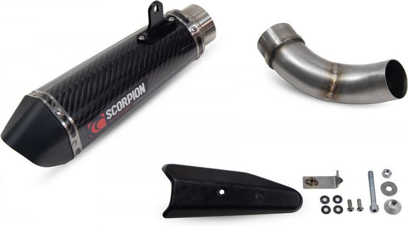 Scorpion Mufflers Serket Taper Slip-on Carbon Fibre Sleeve (NON EU HOMOLOGATED) | RKA136CEO