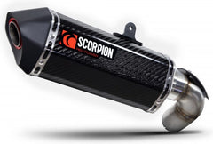 Scorpion Mufflers Serket Parallel Slip-on Carbon Fibre Sleeve. Fits with panniers (NON EU HOMOLOGATED) | RKA137CEO