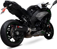 Scorpion Mufflers Serket Parallel Slip-on Carbon Fibre Sleeve. Fits with panniers (NON EU HOMOLOGATED) | RKA137CEO