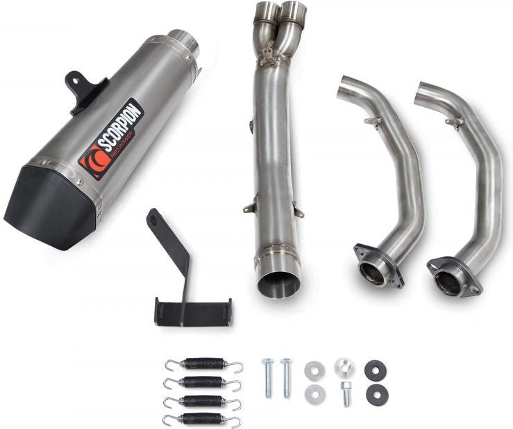 Scorpion Mufflers Serket Taper Full System Titanium Sleeve (NON EU HOMOLOGATED) | RKA138SYSTEO