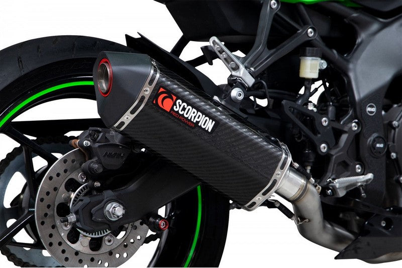 Scorpion Mufflers Serket Parallel Full System  Carbon Fibre Sleeve (NON EU HOMOLOGATED) | RKA140SYSCEO