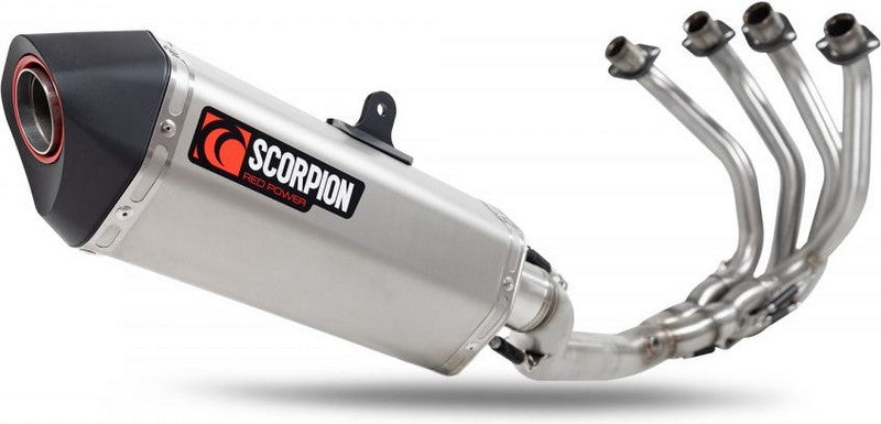 Scorpion Mufflers Serket Parallel Full System  Titanium Sleeve (NON EU HOMOLOGATED) | RKA140SYSTEO