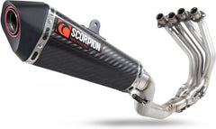 Scorpion Mufflers Serket Taper Full System Carbon Fibre Sleeve (NON EU HOMOLOGATED) | RKA141SYSCEO