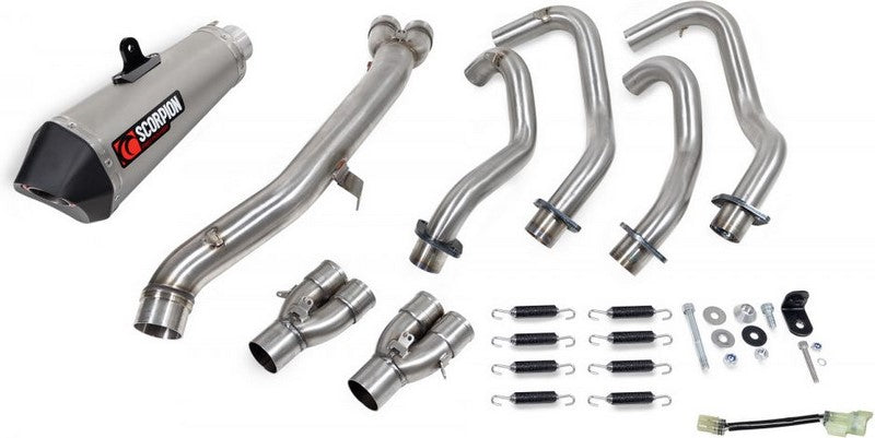 Scorpion Mufflers Serket Taper Full System Titanium Sleeve (NON EU HOMOLOGATED) | RKA141SYSTEO