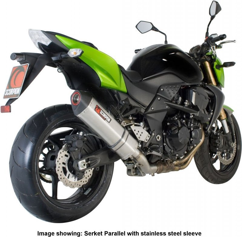 Scorpion Mufflers Serket Parallel Slip-on Carbon Fibre Sleeve | RKA78CEO