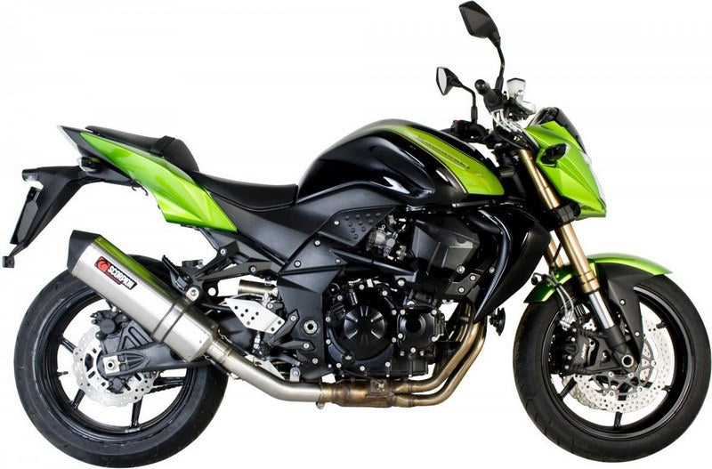 Scorpion Mufflers Serket Parallel Slip-on Brushed Stainless Steel Sleeve | RKA78SEO