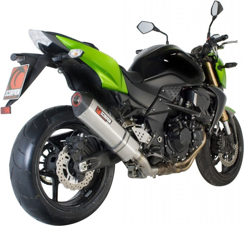Scorpion Mufflers Serket Parallel Slip-on Brushed Stainless Steel Sleeve | RKA78SEO