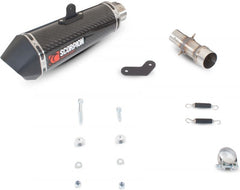 Scorpion Mufflers Serket Taper Slip-on Carbon Fibre Sleeve | RKA84CEO