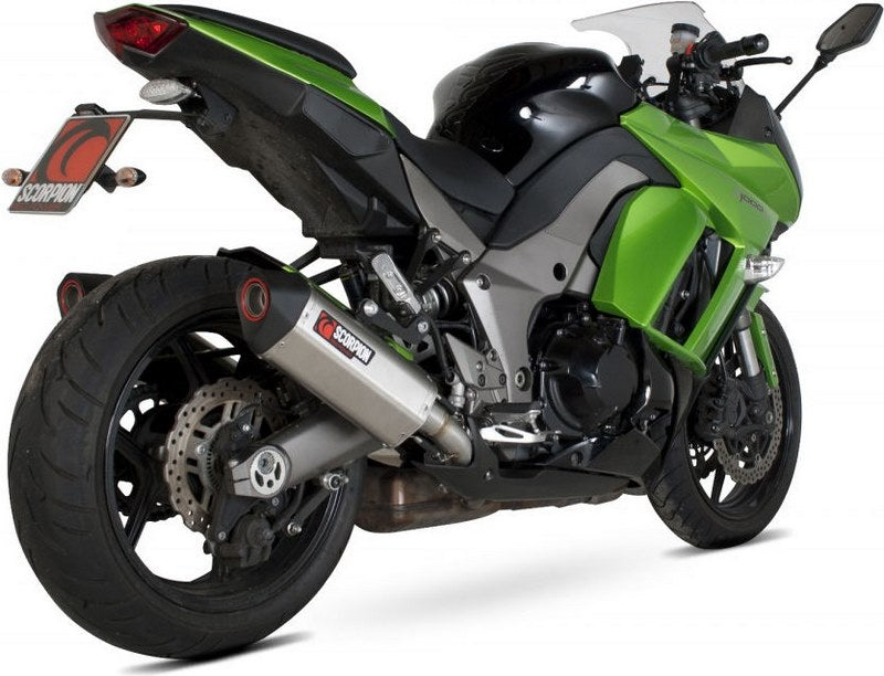 Scorpion Mufflers Serket Parallel Slip-on (Pair) Brushed Stainless Steel Sleeve | RKA87SEO