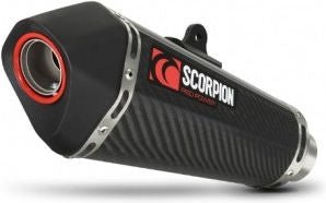 Scorpion Mufflers Serket Taper Slip-on Carbon Fibre Sleeve | RKA88CEO