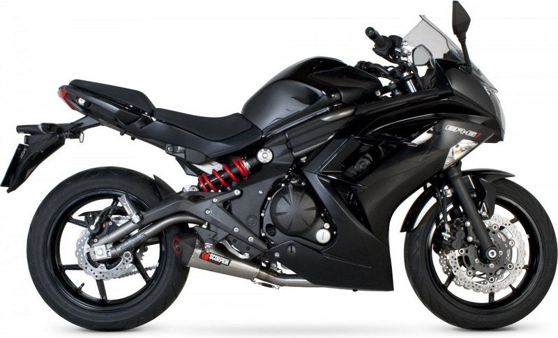 Scorpion Mufflers Serket Taper Full System Brushed Stainless Steel Sleeve | RKA90SYSSEO