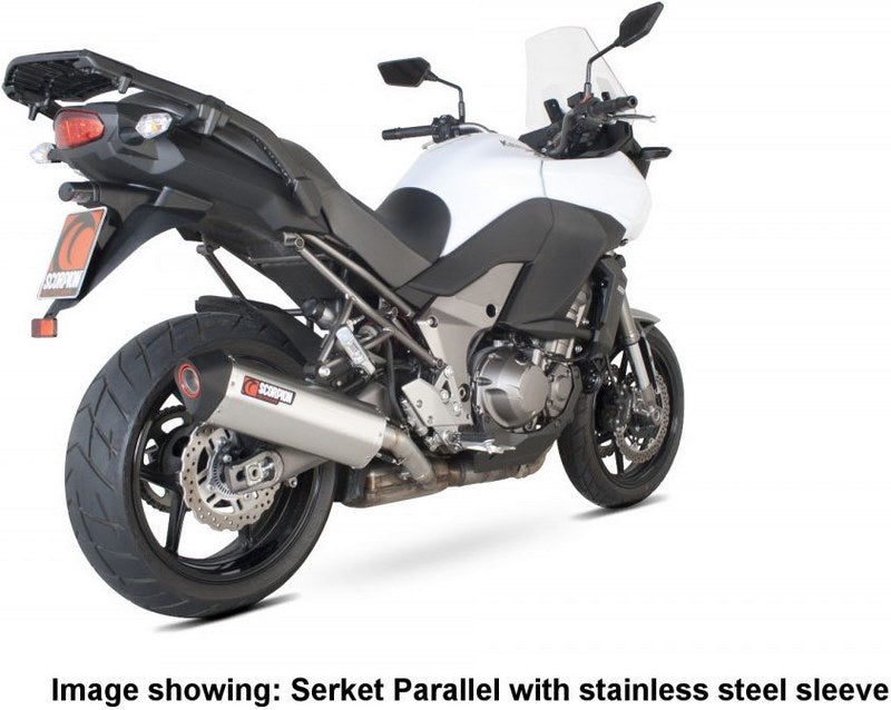 Scorpion Mufflers Serket Parallel Slip-on Carbon Fibre Sleeve | RKA92CEO