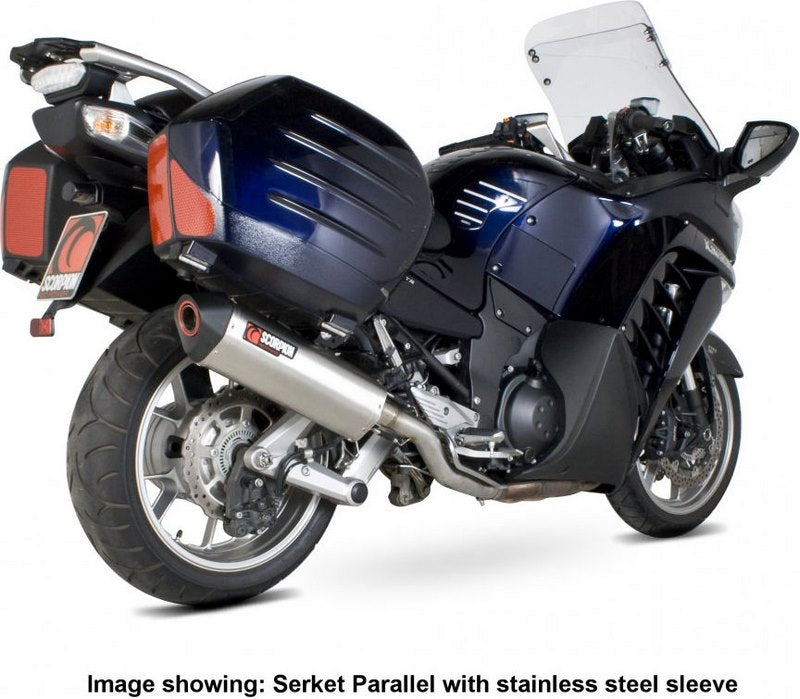 Scorpion Mufflers Serket Parallel Slip-on Carbon Fibre Sleeve | RKA94CEO
