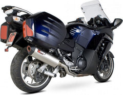 Scorpion Mufflers Serket Parallel Slip-on Brushed Stainless Steel Sleeve | RKA94SEO