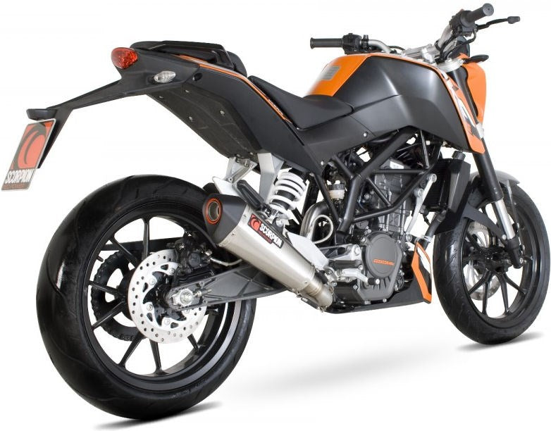 Scorpion Mufflers Serket Taper Slip-on Brushed Stainless Steel Sleeve | RKT72SEO
