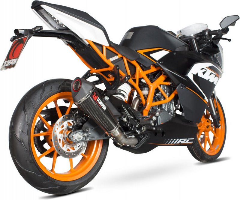 Scorpion Mufflers Serket Taper Slip-on Carbon Fibre Sleeve | RKT78CEO