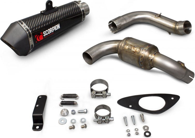 Scorpion Mufflers Serket Taper 3/4 System Carbon Fibre Sleeve | RKT80CEO