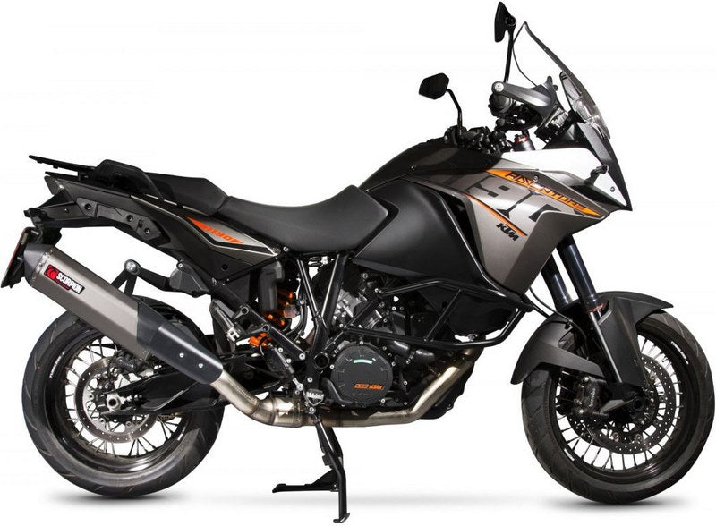 Scorpion Mufflers Serket Parallel Slip-on Titanium Sleeve | RKT82TEO