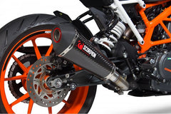 Scorpion Mufflers Serket Taper Slip-on Carbon Fibre Sleeve | RKT83CEO