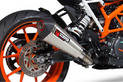 Scorpion Mufflers Serket Taper Slip-on Brushed Stainless Steel Sleeve | RKT83SEO