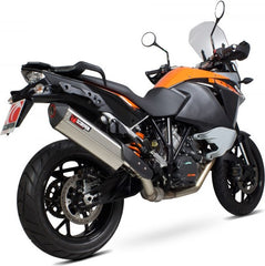 Scorpion Mufflers Serket Parallel Slip-on Brushed Stainless Steel Sleeve | RKT84SEO