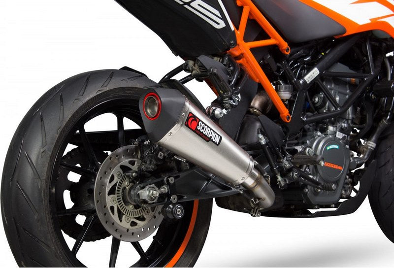 Scorpion Mufflers Serket Taper Slip-on Brushed Stainless Steel Sleeve | RKT87SEO