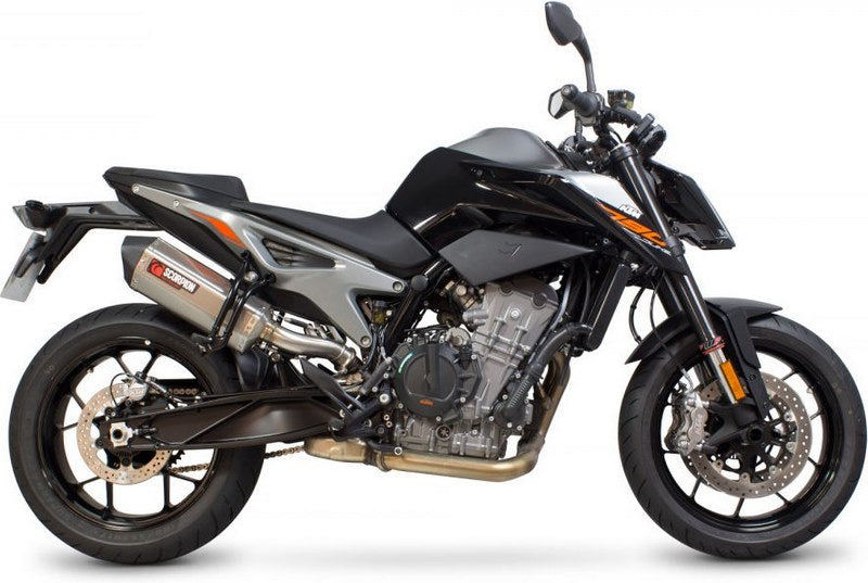 Scorpion Mufflers Serket Parallel Slip-on Brushed Stainless Steel Sleeve | RKT88SEO