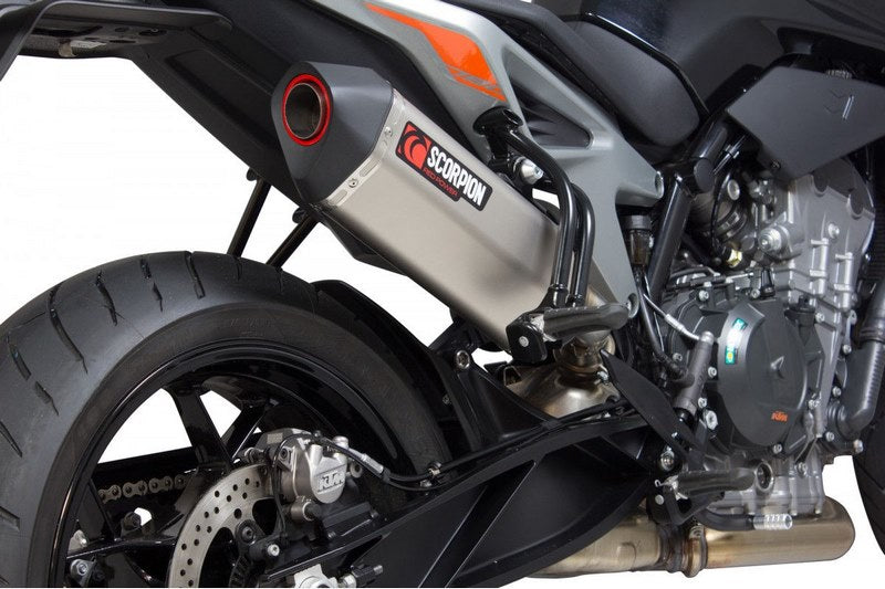 Scorpion Mufflers Serket Parallel Slip-on Titanium Sleeve | RKT88TEO