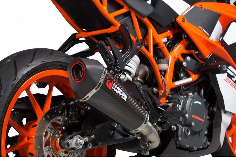 Scorpion Mufflers Serket Taper Slip-on Carbon Fibre Sleeve | RKT89CEO